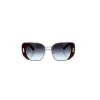 Picture of Prada SPR 59S USA-5D1 - Silver-Brown-Grey Gradient by Prada for Women - 54-16-135 mm Sunglasses
