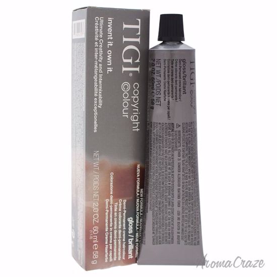 TIGI Colour Gloss Creme Hair Color # 4/85 Ash Mahogany Brown