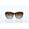 Picture of Ralph Lauren RA 5199 145-13 - Matte Black-Gold-Brown Gradient by Ralph Lauren for Women - 57-15-135 mm Sunglasses