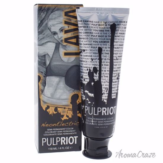 Pulp Riot Semi-Permanent Color Neon Electric Lava Neon Orang