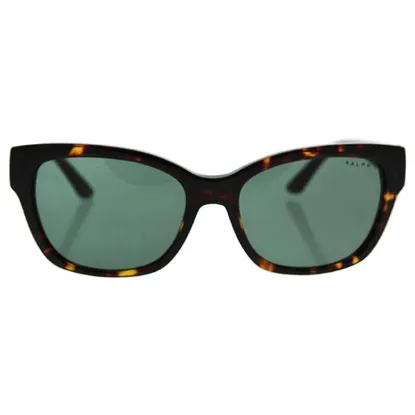 Picture of Ralph Lauren RA5208 1378-71 - Dark Tortoise-Green Solid by Ralph Lauren for Women - 55-17-135 mm Sunglasses