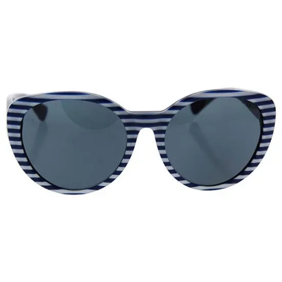 Picture of Ralph Lauren RA5212 315887 - Navy Stripe-Navy-Blue Grey Solid by Ralph Lauren for Women - 58-18-140 mm Sunglasses