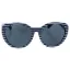 Picture of Ralph Lauren RA5212 315887 - Navy Stripe-Navy-Blue Grey Solid by Ralph Lauren for Women - 58-18-140 mm Sunglasses