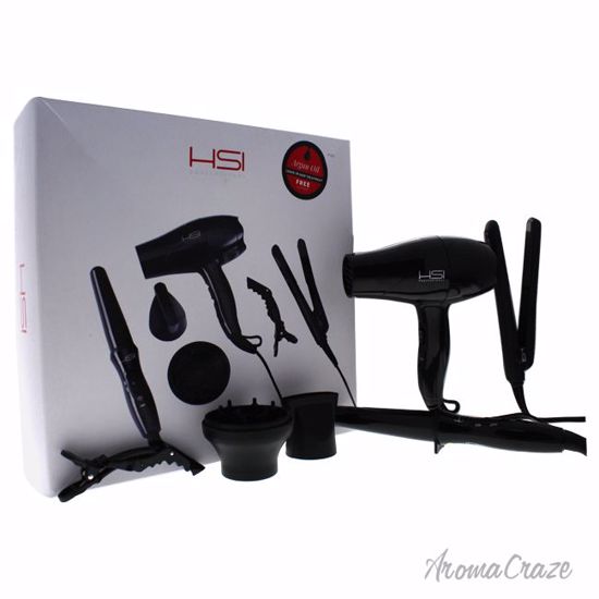 HSI Professional Travel Styling Kit Ceramic Flat Iron, Curli