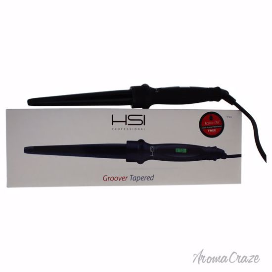 HSI Professional Groover Tapered Ceramic Curling Wand Model 