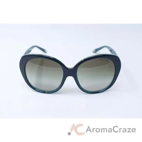 Picture of Tiffany TF 4115 8206-3M - Petroleum Green-Brown Gradient by Tiffany and Co. for Women - 55-17-140 mm Sunglasses