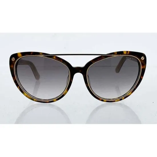 Picture of Tom Ford FT0384 Edita 56B - Havana-Smoke Gradient by Tom Ford for Women - 58-18-140 mm Sunglasses