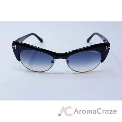 Picture of Tom Ford FT0387 Lola 89W - Navy Blue-Blue Gradient by Tom Ford for Women - 54-17-140 mm Sunglasses
