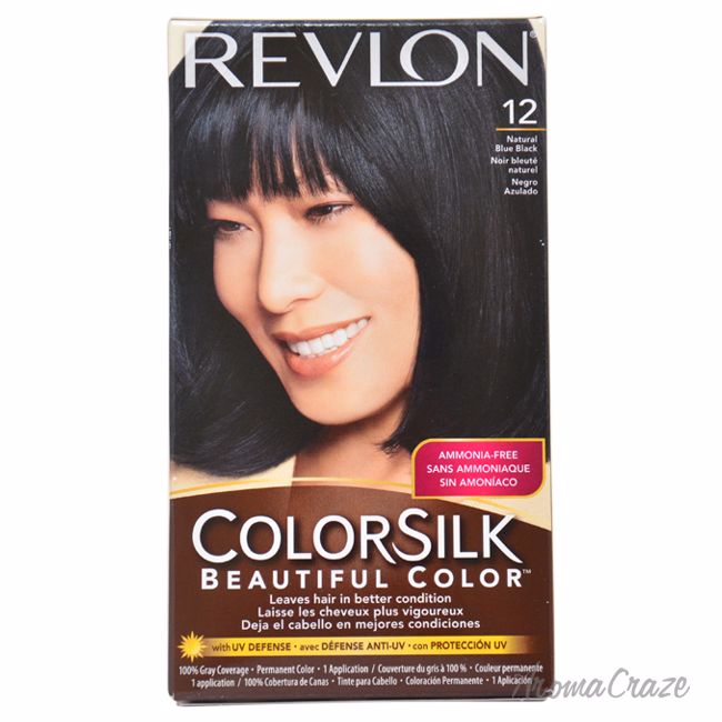 Revlon Colorsilk Beautiful Color 12 Natural Blue Black Hair Color