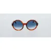 Picture of Tom Ford TF369 56W Juliet - Havana-Blue Gradient by Tom Ford for Women - 55-20-140 mm Sunglasses
