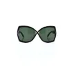 Picture of Tom Ford TF427 01N Juliane - Shiny Black-Green by Tom Ford for Women - 62-11-115 mm Sunglasses