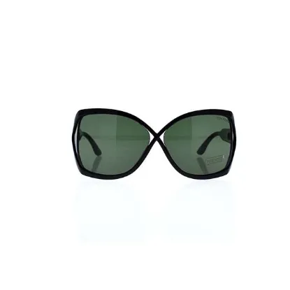 Picture of Tom Ford TF427 01N Juliane - Shiny Black-Green by Tom Ford for Women - 62-11-115 mm Sunglasses
