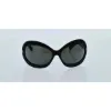 Picture of Tom Ford TF428 01A Edie - Black-Grey by Tom Ford for Women - 68-17-115 mm Sunglasses