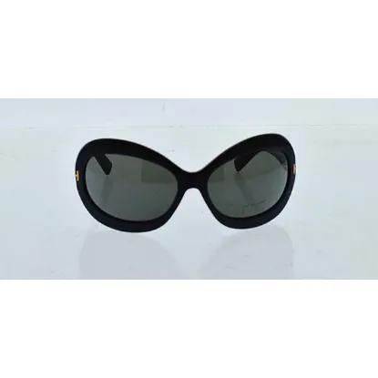 Picture of Tom Ford TF428 01A Edie - Black-Grey by Tom Ford for Women - 68-17-115 mm Sunglasses