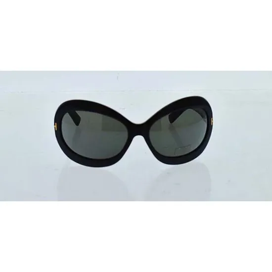 Picture of Tom Ford TF428 01A Edie - Black-Grey by Tom Ford for Women - 68-17-115 mm Sunglasses