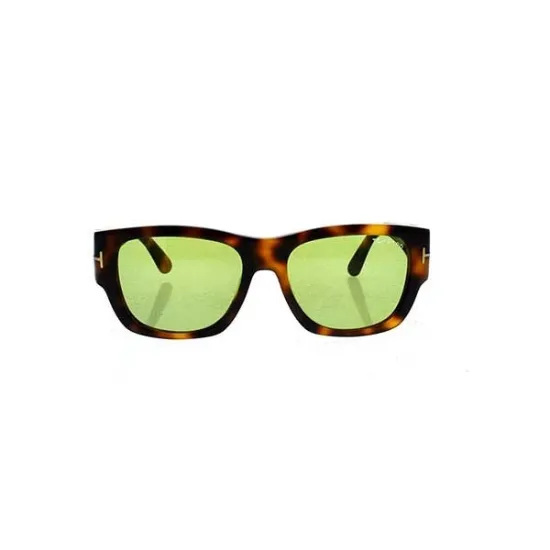 Picture of Tom Ford TF493 52N Stephen - Dark Havana-Green by Tom Ford for Women - 54-17-140 mm Sunglasses