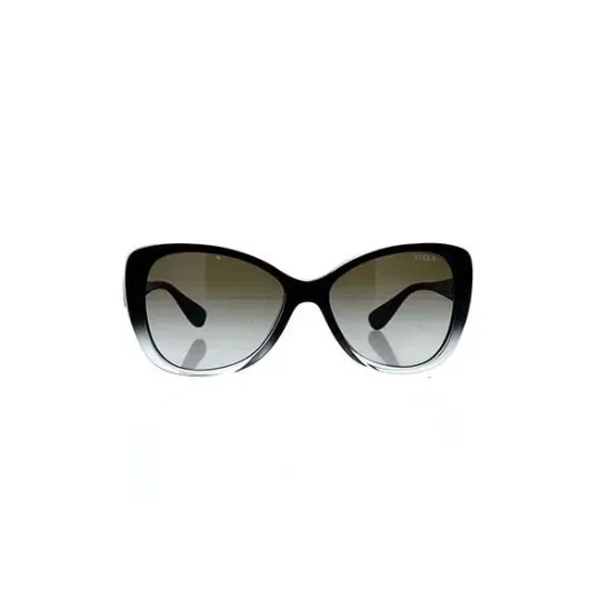 Picture of Vogue VO2819S 1880-8E - Top Black Gradient Grey Transparent-Green Gradient by Vogue for Women - 58-16-135 mm Sunglasses
