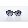 Picture of Vogue VO2870S 2267-48 - Top Transparent Green Violet-Azure Pink Gradient Brown by Vogue for Women - 52-19-135 mm Sunglasses