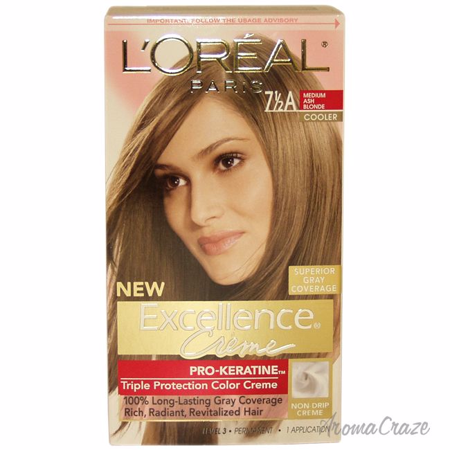L Oreal Paris Excellence Creme Pro Keratine 7 5a Medium Ash