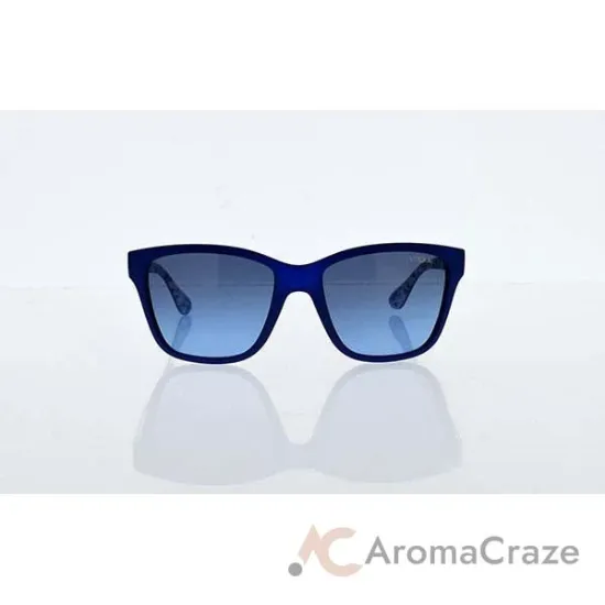Picture of Vogue VO2896S 2225-8F - Matte Blue-Blue Gradient by Vogue for Women - 54-17-140 mm Sunglasses