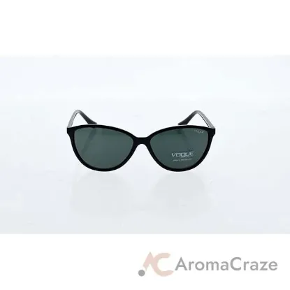 Picture of Vogue VO2940S W44-71 - Black-Dark Grey Green by Vogue for Women - 58-15-140 mm Sunglasses