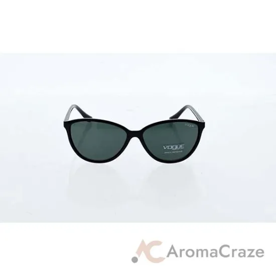 Picture of Vogue VO2940S W44-71 - Black-Dark Grey Green by Vogue for Women - 58-15-140 mm Sunglasses