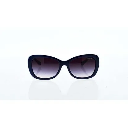 Picture of Vogue VO2943SB 2388-36 - Top Dark Blue-Blue Transparent-Pink Gradient Dark Grey by Vogue for Women - 55-17-135 mm Sunglasses