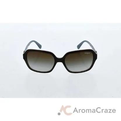 Picture of Vogue VO2994SB 2322-8E - Top Green Mud-Opal Azure-Green Gradient by Vogue for Women - 57-18-130 mm Sunglasses