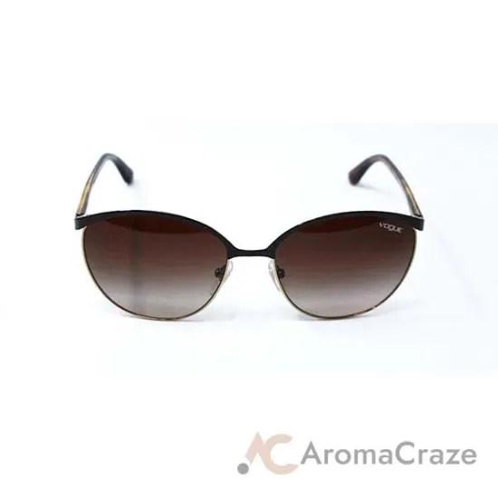 Picture of Vogue VO4010S 997-13 - Brown Gold-Brown Grandient by Vogue for Women - 57-17-140 mm Sunglasses