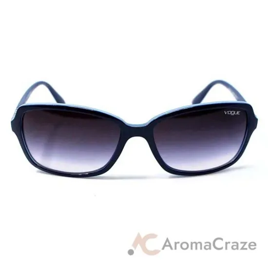 Picture of Vogue VO5031S 2388-36 - Top Dark Blue Blue Transparent-Pink Gradient Grey by Vogue for Women - 58-16-135 mm Sunglasses
