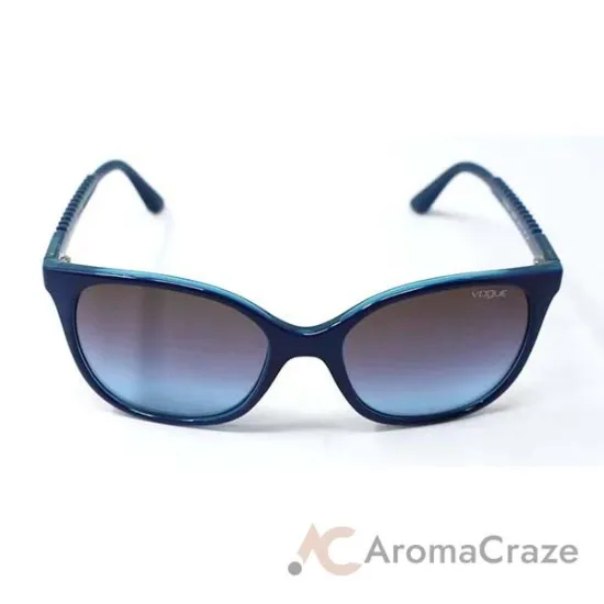 Picture of Vogue VO5032S 2383-48 - Top Bluette-Azure Transparent-Azure Gradient Pink Brown by Vogue for Women - 54-18-140 mm Sunglasses