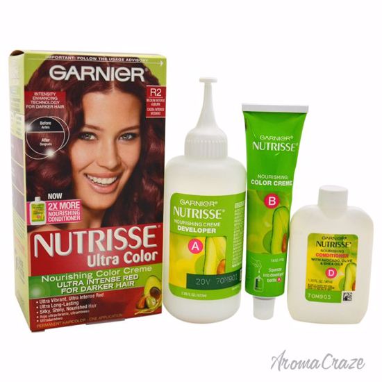 Garnier Nutrisse Nourishing Permanent Haircolor, R2 Medium I