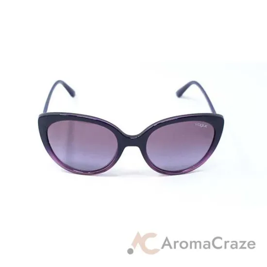 Picture of Vogue VO5060S 2413-8H - Top Violet Gradient Violet-Violet Gradient by Vogue for Women - 53-19-135 mm Sunglasses