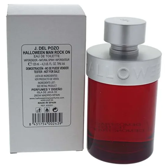 Picture of Halloween Man Rock On by J. Del Pozo for Men - 4.2 oz EDT Spray
