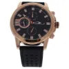 Picture of AG0064-03 Rose Gold/Black Leather Strap Watch by Antoneli for Men - 1 Pc Watch