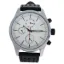 Picture of AG0308-01 Silver/Black Leather Strap Watch by Antoneli for Men - 1 Pc Watch