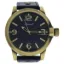 Picture of AG1901-08 Gold/Blue Leather Strap Watch by Antoneli for Men - 1 Pc Watch