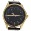 Picture of AG3804-04 Gold/Black Leather Strap Watch by Louis Villiers for Men - 1 Pc Watch