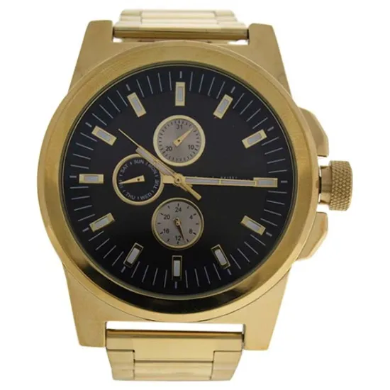 Picture of LVAG3733-13 Gold Stainless Steel Bracelet Watch by Louis Villiers for Men - 1 Pc Watch