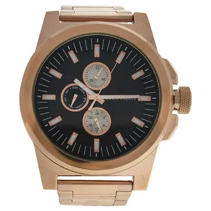 Picture of LVAG3733-7 Rose Gold Stainless Steel Bracelet Watch by Louis Villiers for Men - 1 Pc Watch