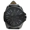 Picture of LVAG8912-8 Black/Black Leather Strap Watch by Louis Villiers for Men - 1 Pc Watch