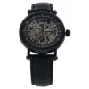 Picture of REDH4 Black Leather Strap Watch by Jean Bellecour for Men - 1 Pc Watch