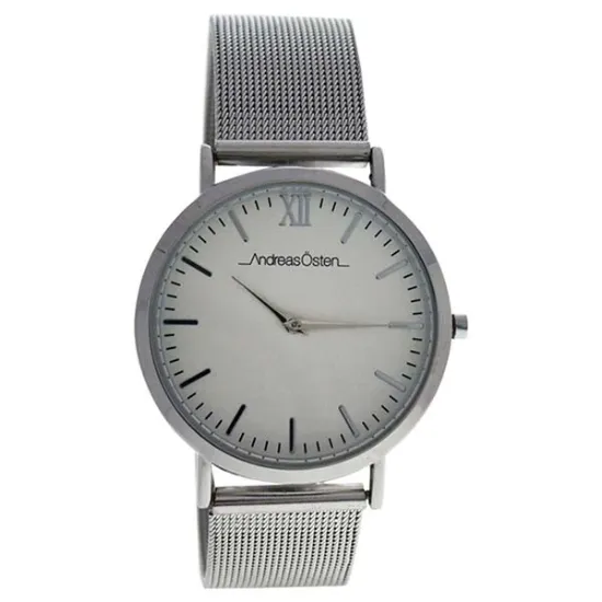 Picture of AO-131 Distrig - Silver Stainless Steel Mesh Bracelet Watch by Andreas Osten for Unisex - 1 Pc Watch