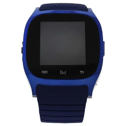 Picture of EK-B2 Montre Connectee Silicone Strap Smart Watch - Blue by Eclock for Unisex - 1 Pc Watch