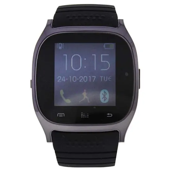 Picture of EK-C1 Montre Connectee Silicone Strap Smart Watch - Black by Eclock for Unisex - 1 Pc Watch