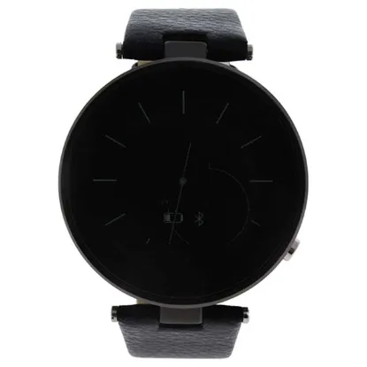 Picture of EK-E1 Montre Connectee Leather Strap Smart Watch - Black by Eclock for Unisex - 1 Pc Watch