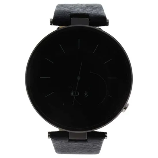 Picture of EK-E1 Montre Connectee Leather Strap Smart Watch - Black by Eclock for Unisex - 1 Pc Watch
