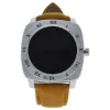Picture of EK-F1 Montre Connectee Leather Strap Smart Watch - Yellow by Eclock for Unisex - 1 Pc Watch