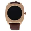 Picture of EK-F2 Montre Connectee Leather Strap Smart Watch - Rose Gold-Brown by Eclock for Unisex - 1 Pc Watch