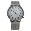 Picture of KU15-0011 Silver Stainless Steel Mesh Bracelet Watch by Kulte for Unisex - 1 Pc Watch